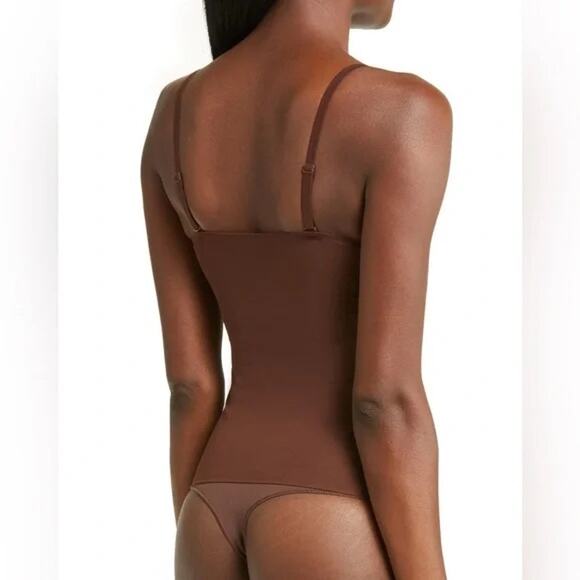 Skims Contour Lift Underwire Tank Cocoa Size 4X Removable Straps NWT Style 1944 - Picture 4 of 7
